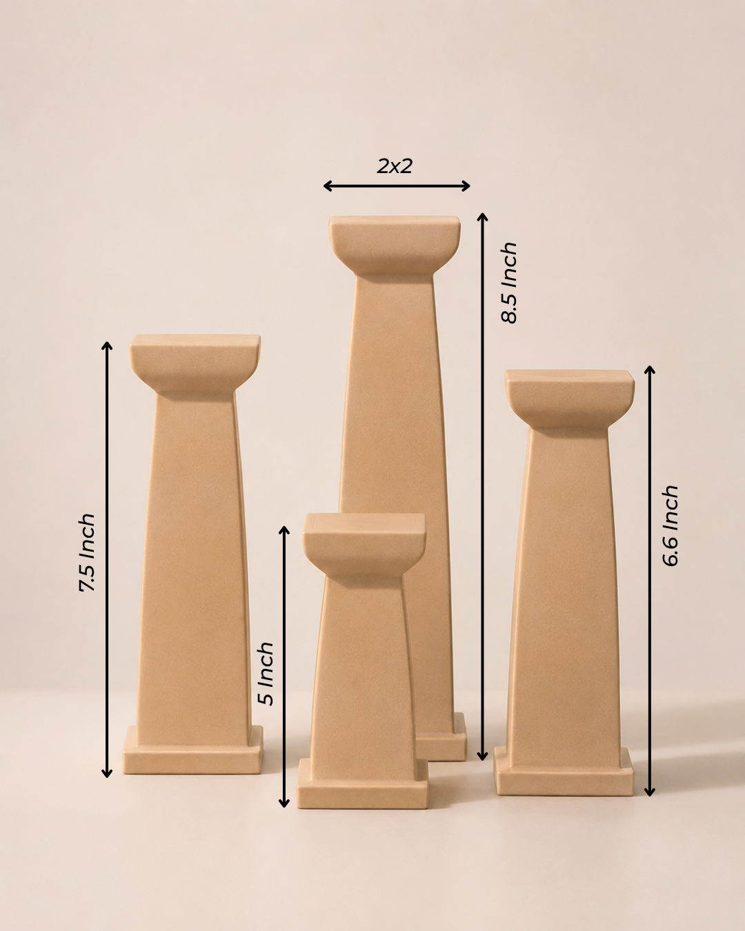 Product Shoot Pillar Set | Photography Pillars & Display Props