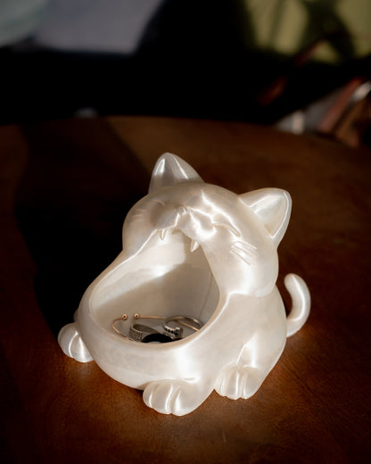 Cat Trinket Dish