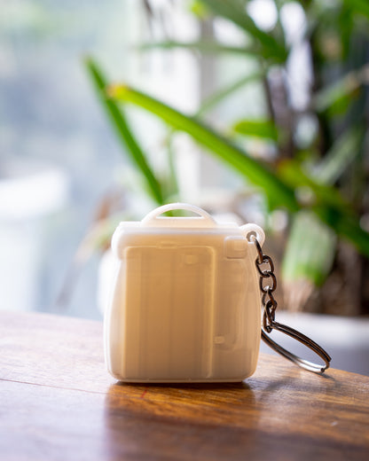 Polaroid Photo Keychain