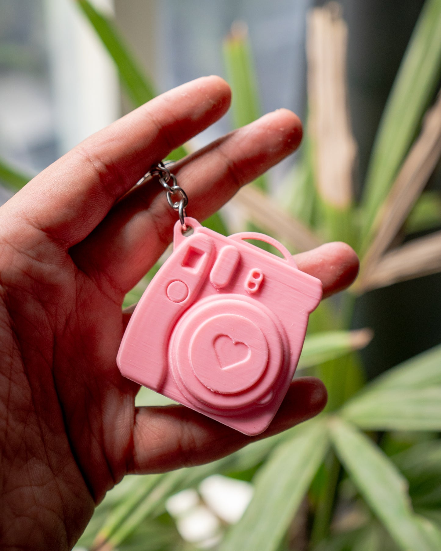 Polaroid Photo Keychain