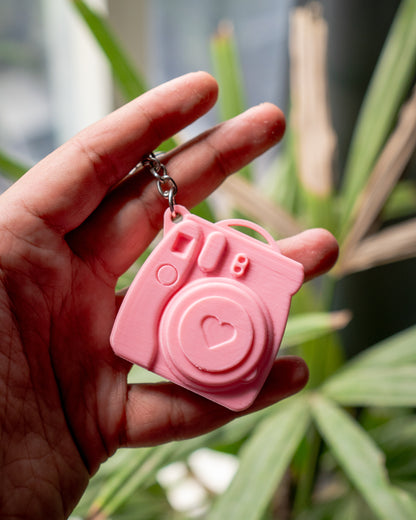 Polaroid Photo Keychain